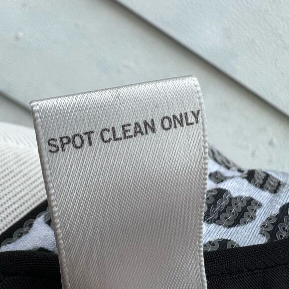 **** Cache Black Sequin Sleeveless Cheetah Print Ruched Dress (P) - Picture 12 of 12